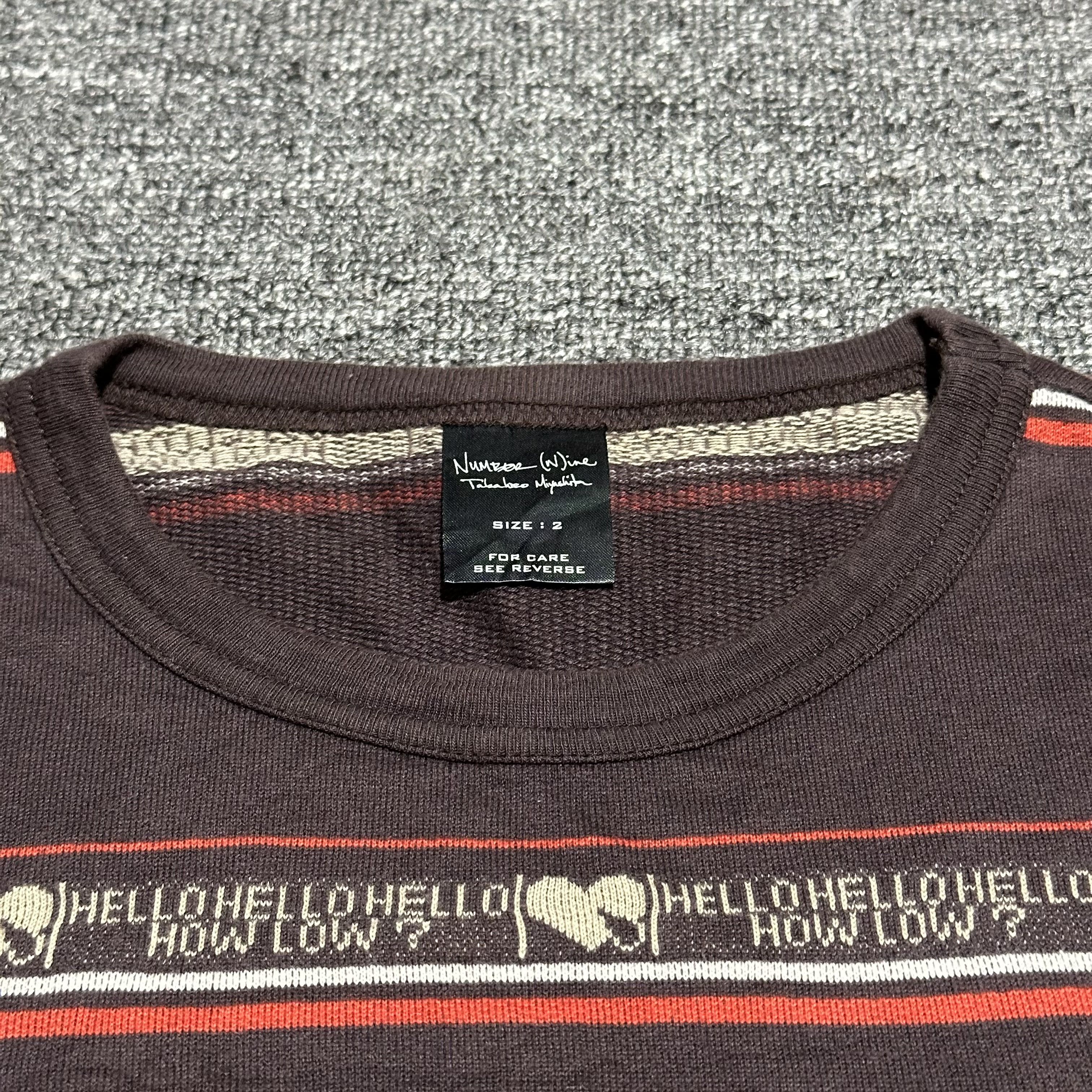 Number (N)ine × Takahiromiyashita The Soloist. Number Nine Nirvana Tee Size US M / EU 48-50 / 2 - 5 Thumbnail