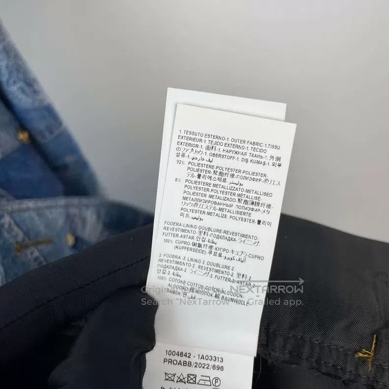 Versace Versace Co-branded denim jacket Size US XXL / EU 58 / 5 - 6 Thumbnail