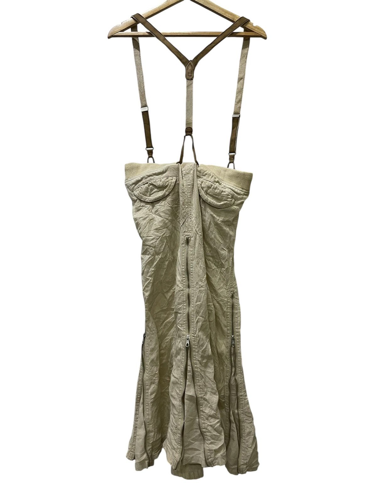 If Six Was Nine G.O.A Suspender Long Skrit Cream Size 32" / US 10 / IT 46 - 3 Thumbnail