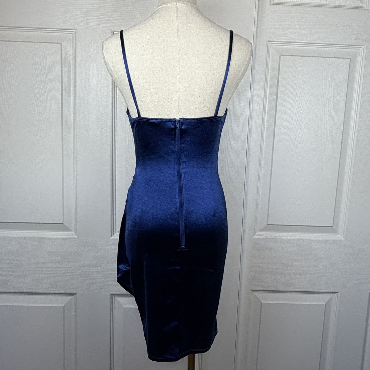 Other Windsor dark blue pleated mini dress Size S / US 4 / IT 40 - 3 Thumbnail