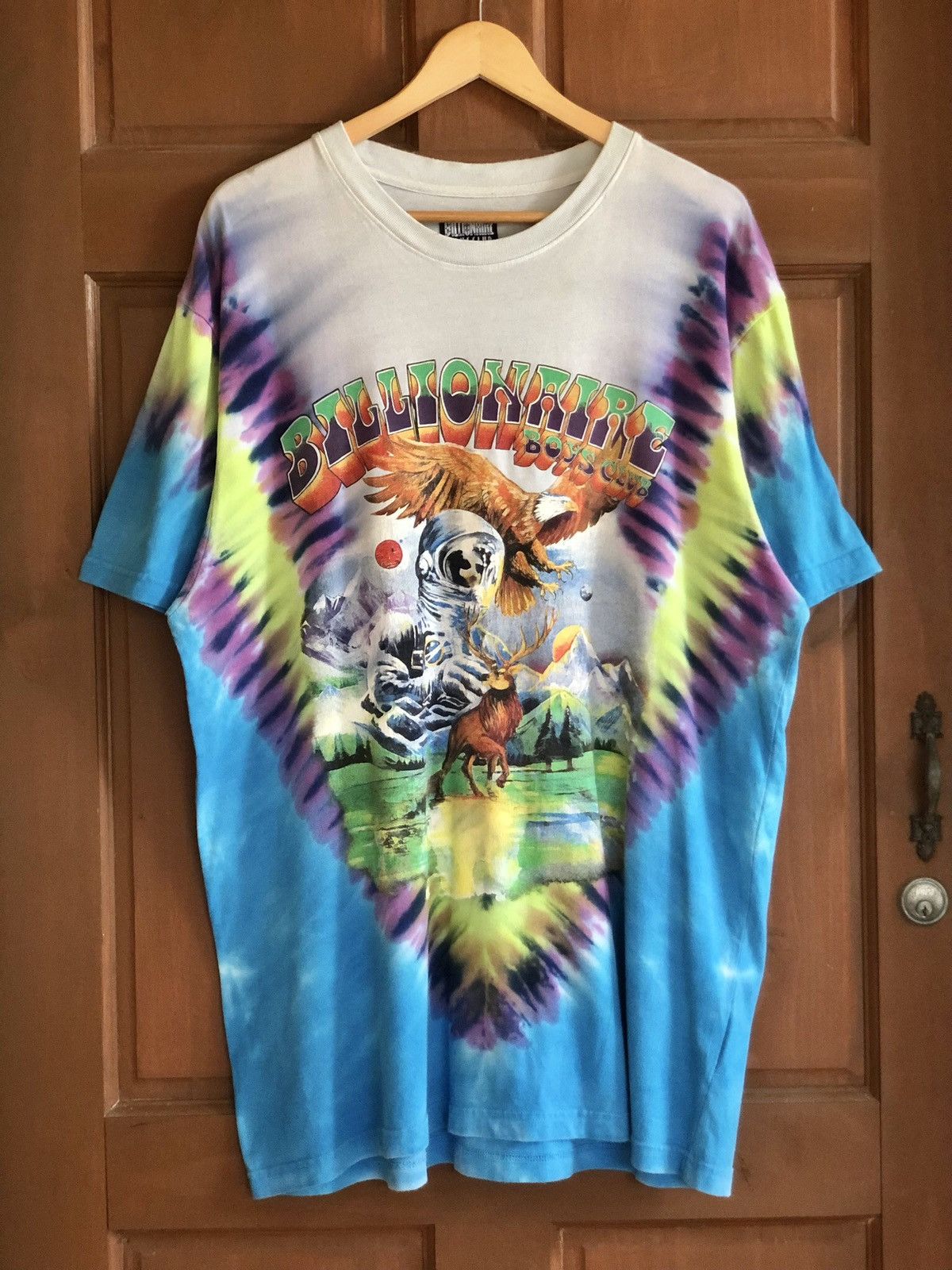 Billionaire Boys Club Billionaire Boys Club Future Nature Tie Dye Tee Size US XL / EU 56 / 4 - 1 Thumbnail