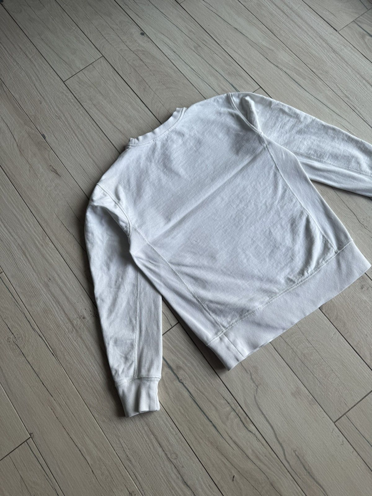 Helmut Lang × Saintwoods Helmut Lang X Saintwoods Taxi Logo White Sweatshirt Size US S / EU 44-46 / 1 - 6 Thumbnail