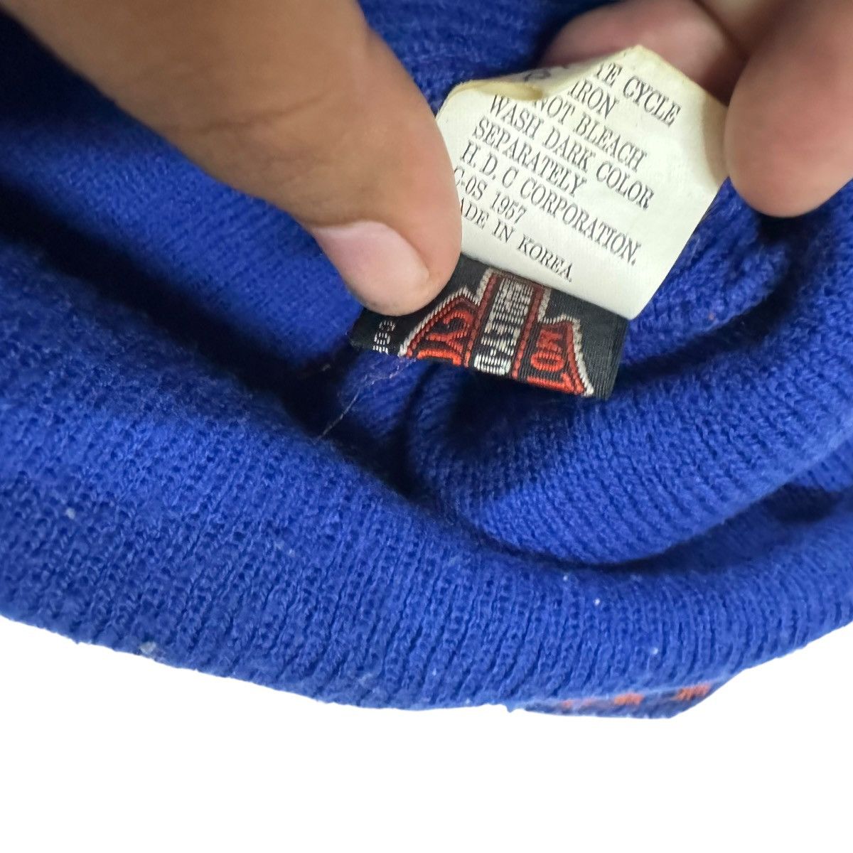 Harley Davidson Vtg🔥90’s Harley Davidson Flames Beanie Snow Caps Usa Size ONE SIZE - 10 Thumbnail