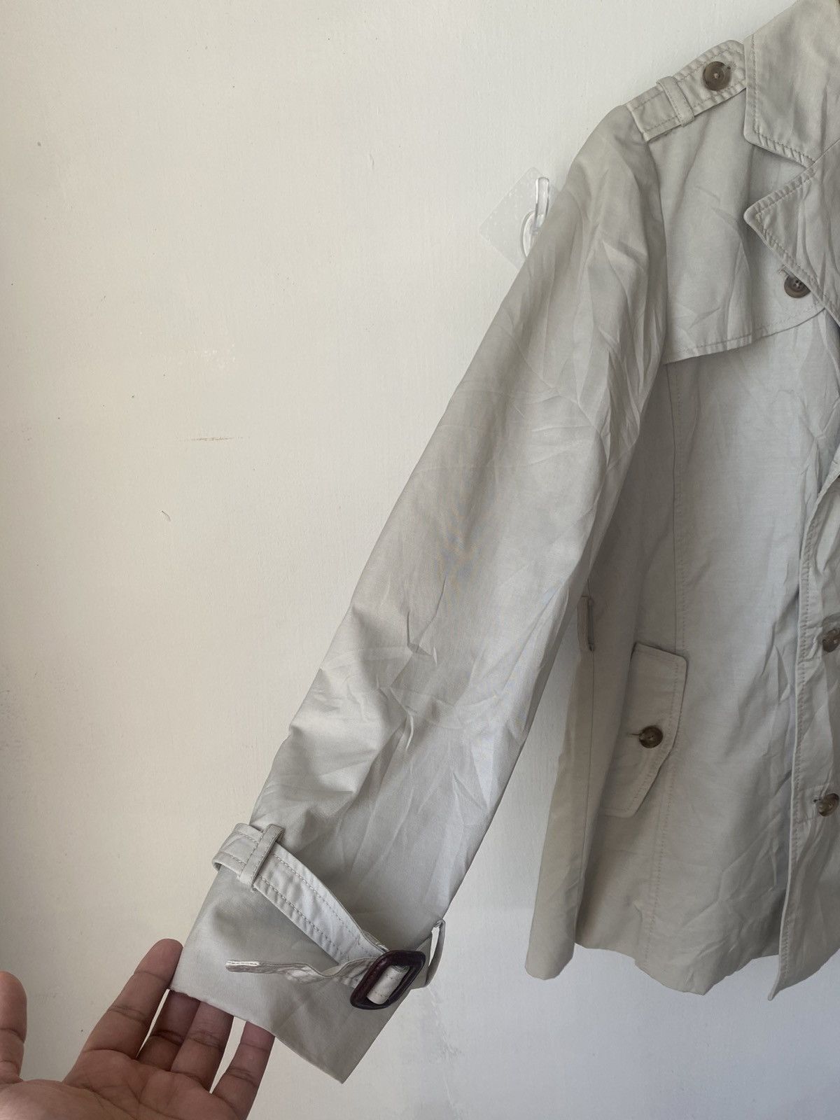 Japanese Brand × Pierre Cardin Pierre Cardin Trench Jacket Stylish & Lightweight Outerwear Size 40L - 5 Thumbnail