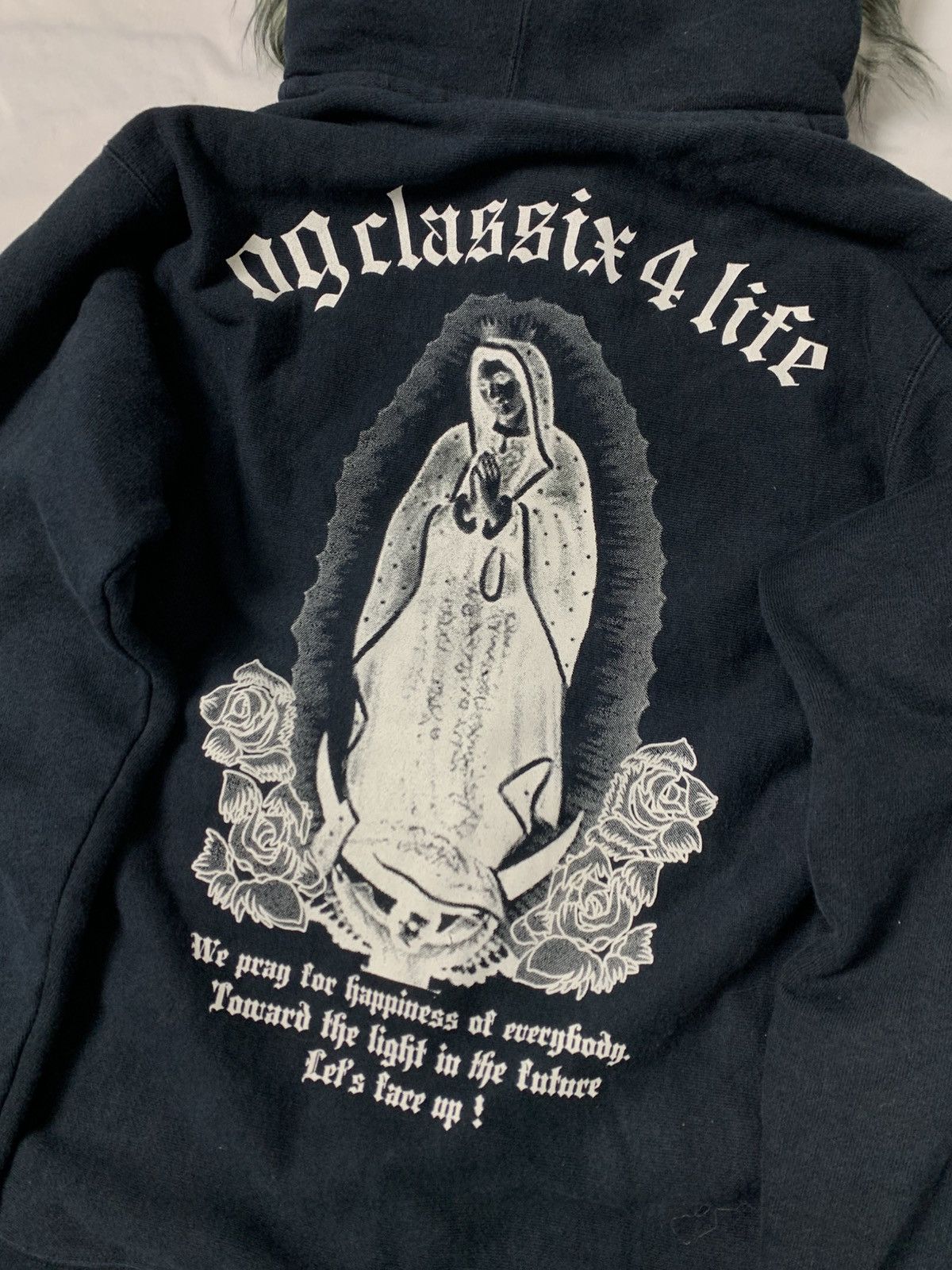 Le Grande Bleu (L.G.B.) Fur hoodie japanese OG classic unfefined ifsx Size US M / EU 48-50 / 2 - 8 Thumbnail