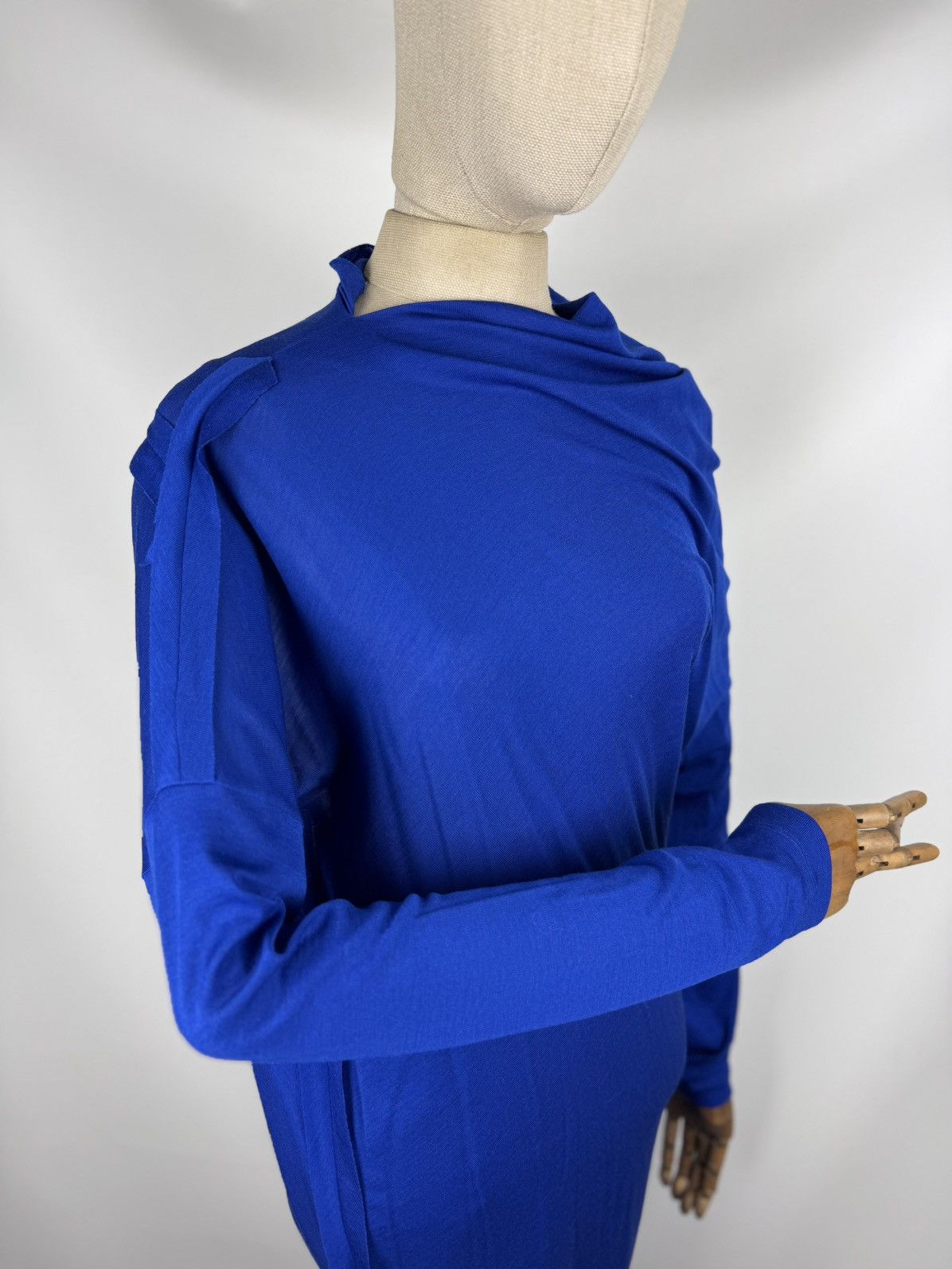 Maison Margiela BNWT! Maison Margiela Wool / Silk Assymetrical Sweater Dress Size S / US 4 / IT 40 - 18 Thumbnail