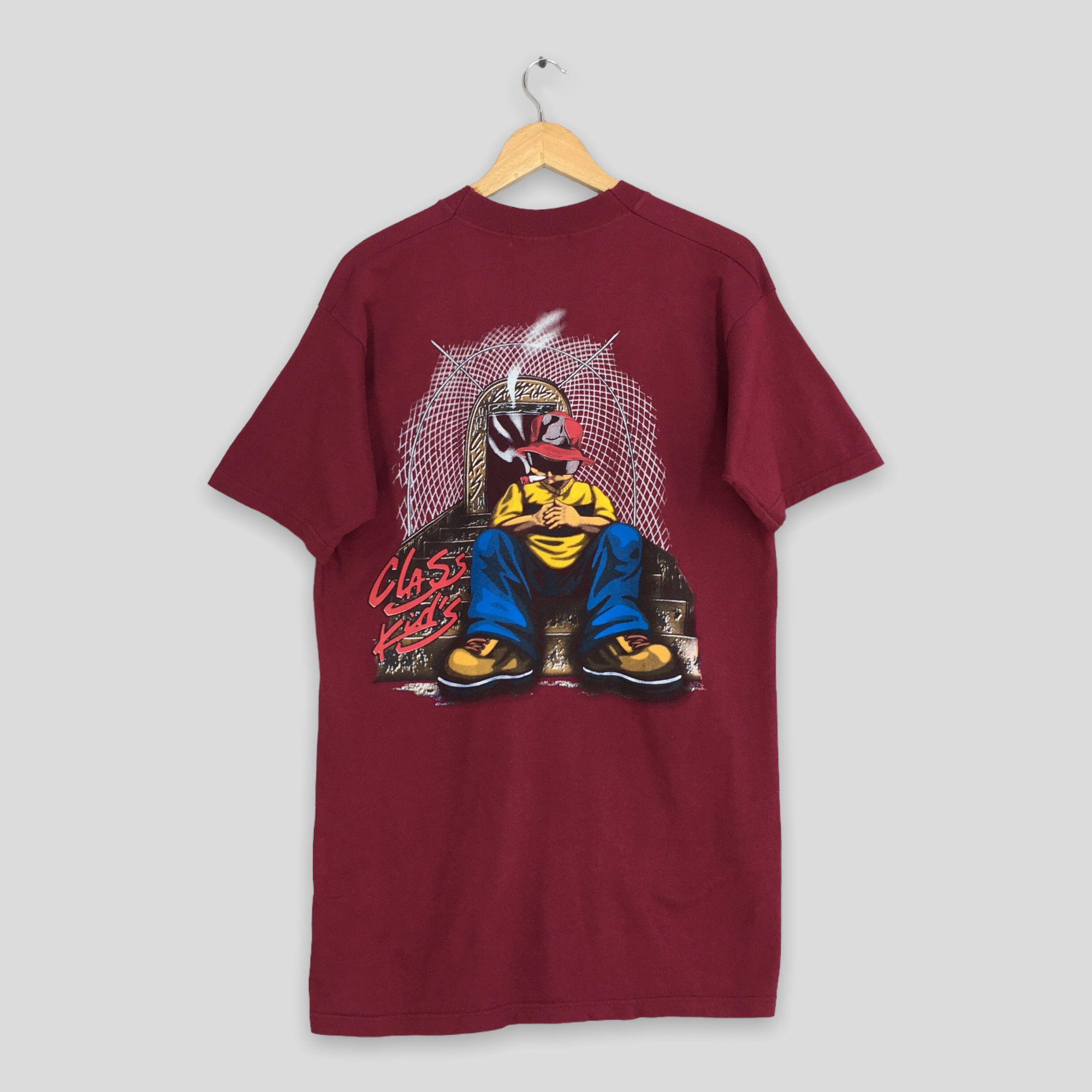 Other Vintage Class Kid's Graphics Graffiti Retro Street Tshirt M Size US M / EU 48-50 / 2 - 1 Thumbnail