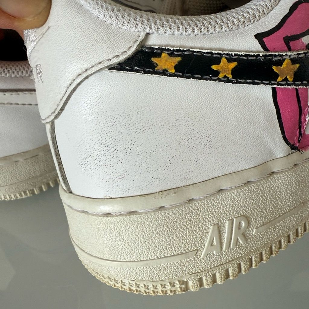 Nike Nike Air Force 1 Rolling Stones Sneakers, Sz 10 Size US 10 / IT 40 - 8 Thumbnail