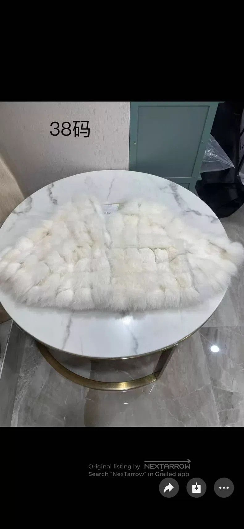 Valentino Valentino Arctic fox fur coat Size S / US 4 / IT 40 - 7 Thumbnail