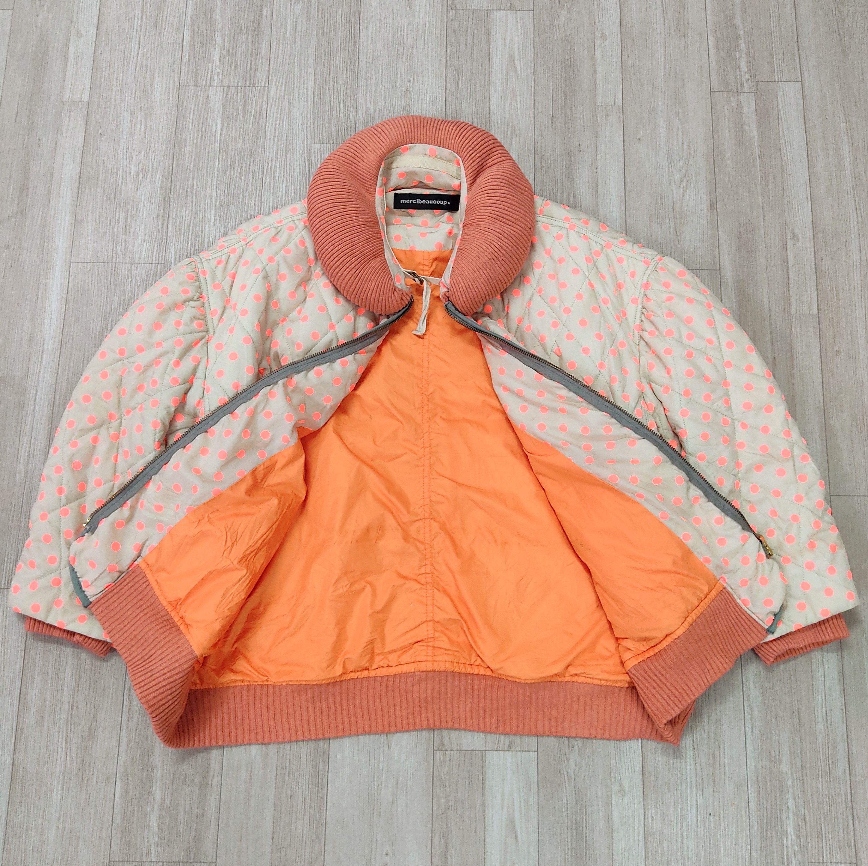 Issey Miyake MERCIBEAUCOUP Polkadots Quilted Jacket Size L / US 10 / IT 46 - 16 Thumbnail