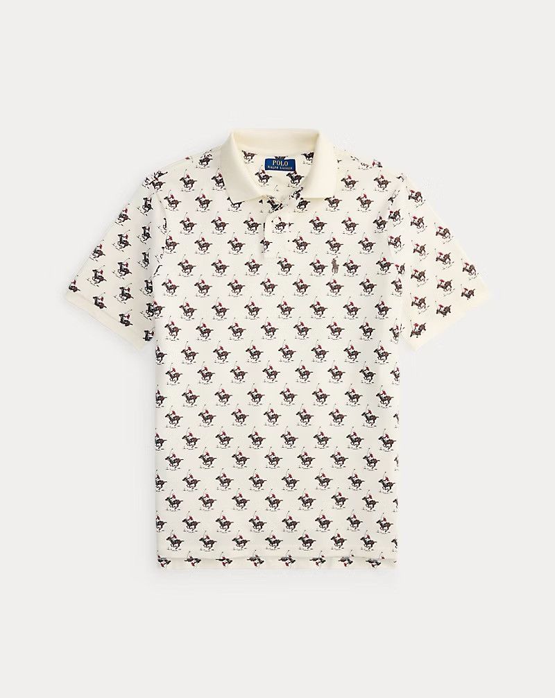Polo Ralph Lauren Polo Ralph Lauren Classic Fit Equestrian Mesh Polo Shirt XL Size US XL / EU 56 / 4 - 5 Thumbnail