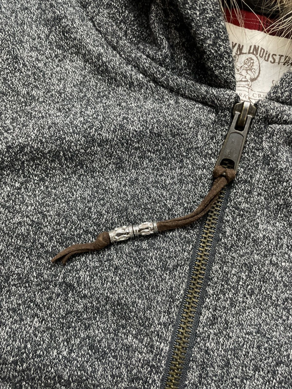 If Six Was Nine Japanese zip fur hoodie distressed ifsix lgb kmrii style Size US L / EU 52-54 / 3 - 5 Thumbnail