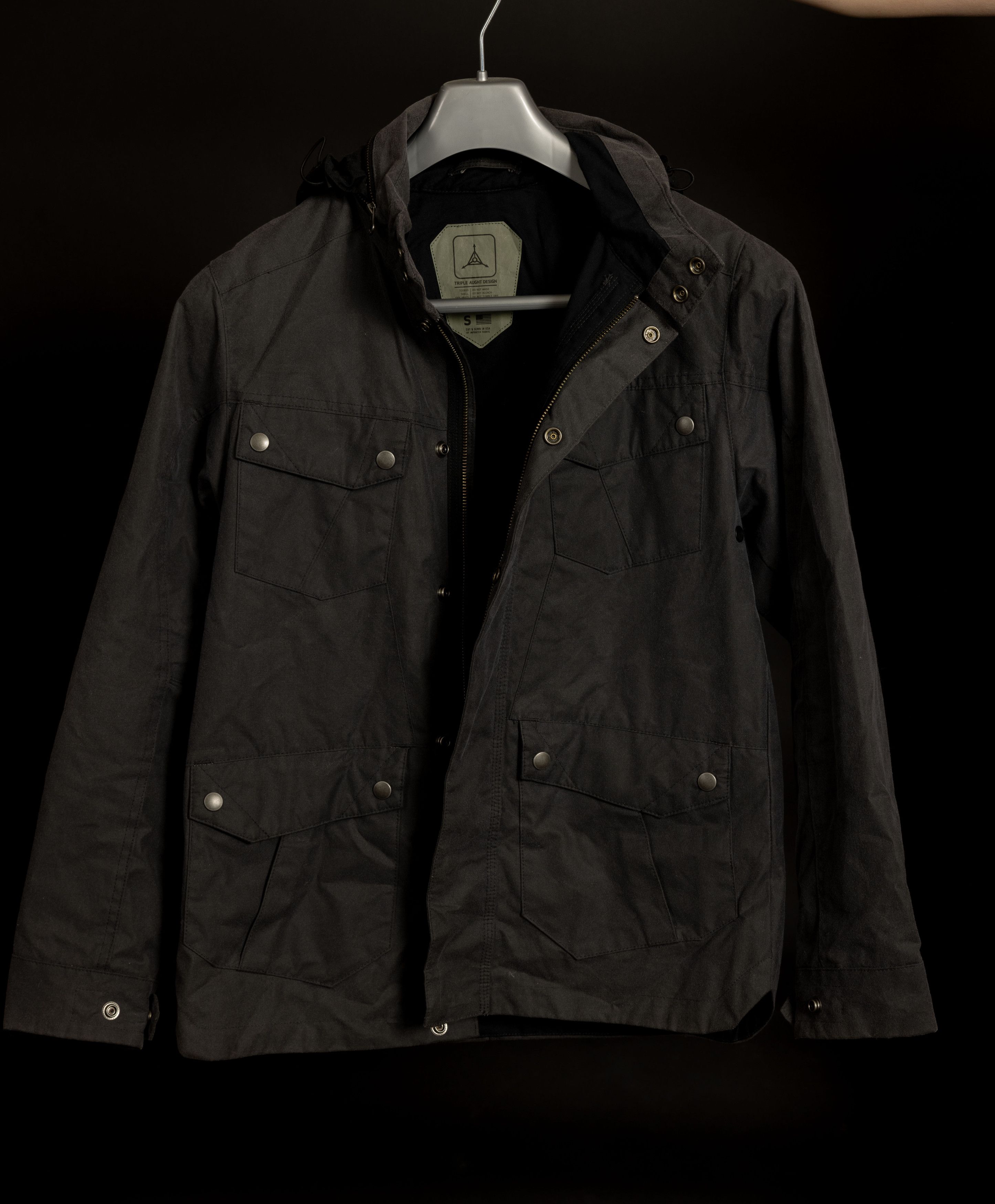 Triple Aught Design Triple Aught Design Talisman Waxed Jacket Black Size US S / EU 44-46 / 1 - 6 Thumbnail