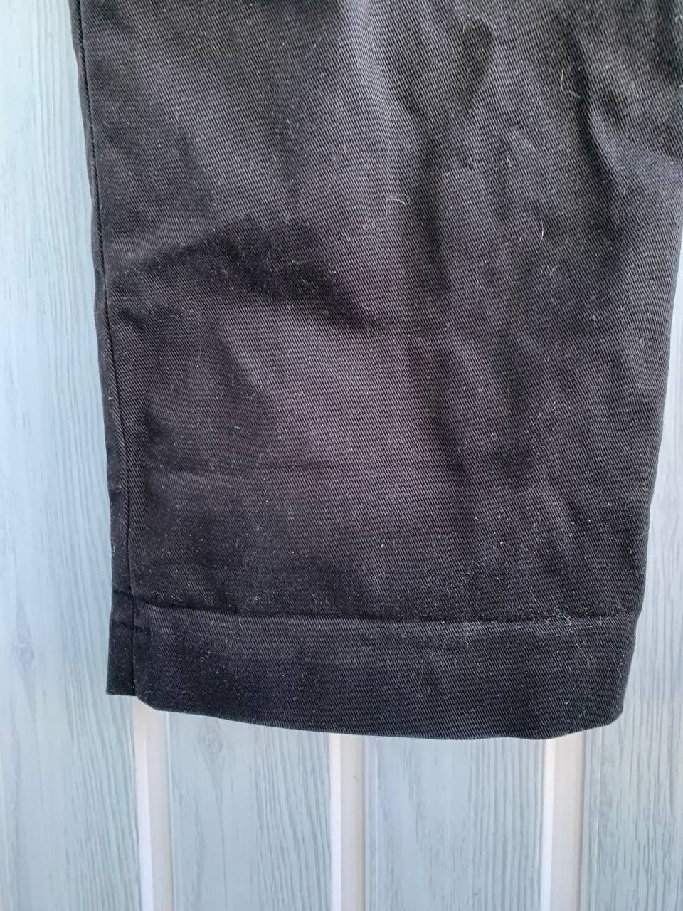 Percival × Vintage Percival Black Cotton &Elastane Pockets Button Trousers Size US 30 / EU 46 - 9 Thumbnail