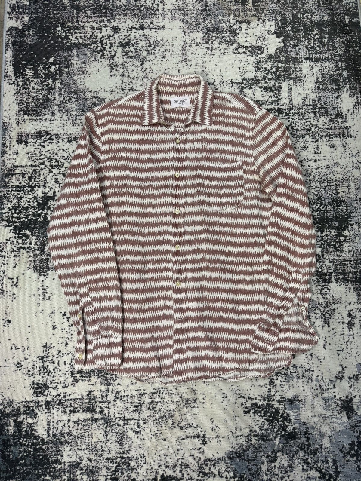 Our Legacy Borrowed Shirt Big Lumbercheck Print | Grailed