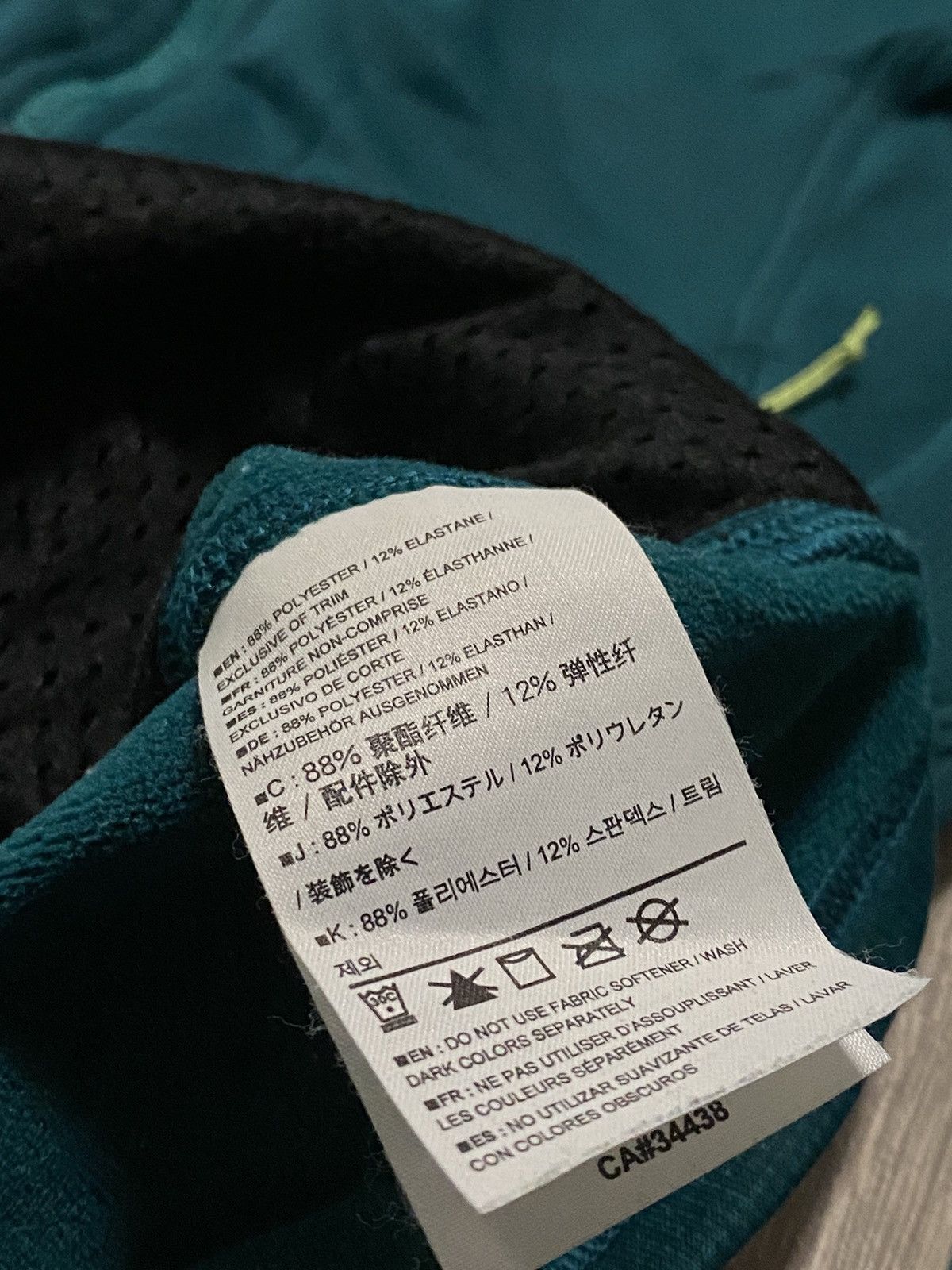 Arc'teryx Vintage Arcteryx Fleece Zip Hoodie Jacket Turquoise Polartac Size M / US 6-8 / IT 42-44 - 5 Thumbnail