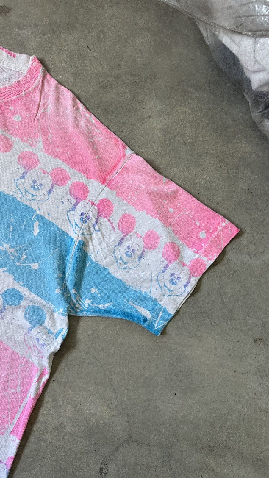Disney VINTAGS 80S DISNEY MICKEY MOUSE DISTRESSED TEE Size US XL / EU 56 / 4 - 3 Thumbnail