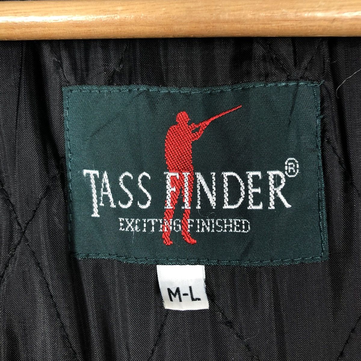 Japanese Brand 🔥VINTAGE BUTTON JACKET TASS FINDER HUNTING TARTAN DESIGN Size US L / EU 52-54 / 3 - 17 Thumbnail