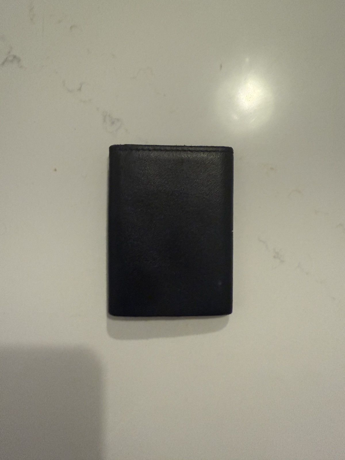 Vintage Vintage Biker Style Leather Wallet Size ONE SIZE - 2 Thumbnail