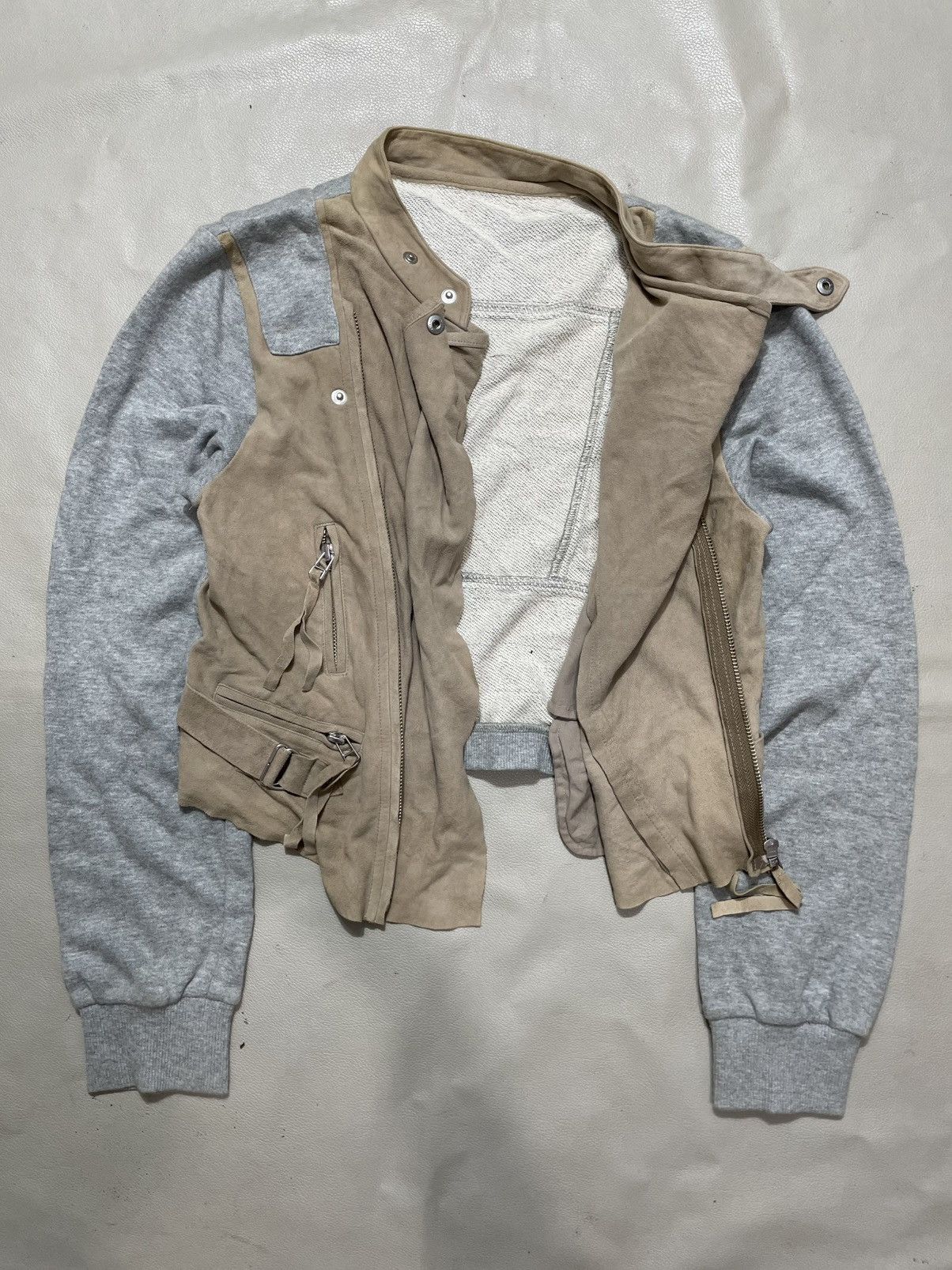 GOA 2000s Ritsuko Shiraham Suede Jacket Size S / US 4 / IT 40 - 3 Thumbnail