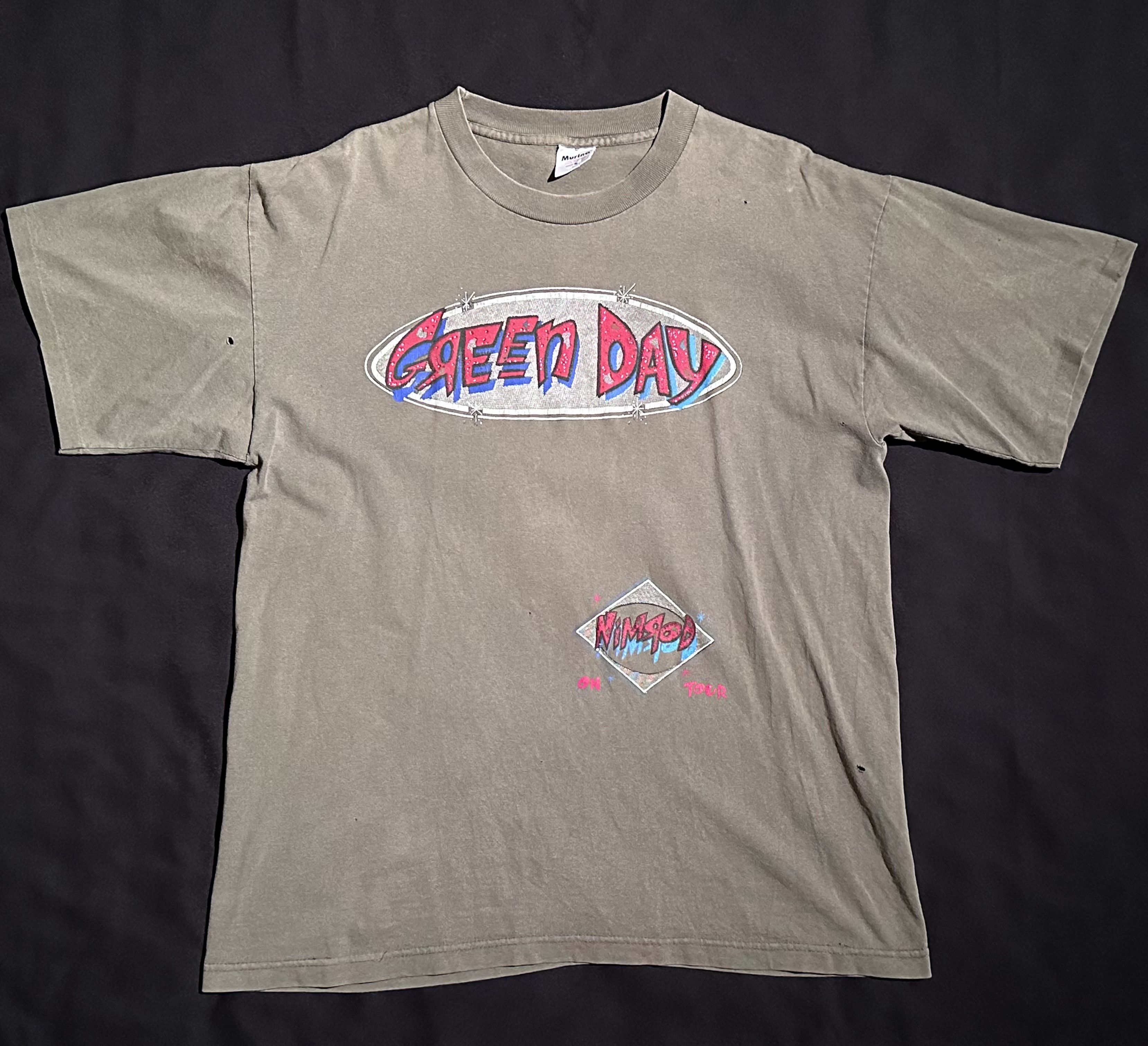 Other Vintage Green Day Nimrod Tour T-Shirt 1997-1998 (Size: XL) Size US XL / EU 56 / 4 - 1 Thumbnail