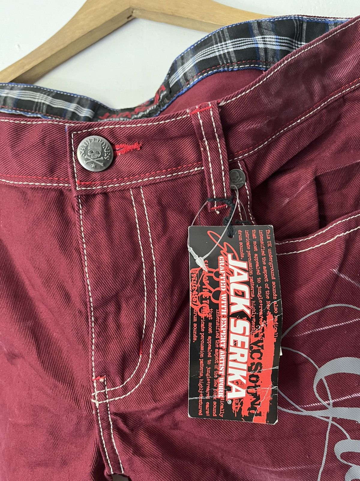 Le Grande Bleu (L.G.B.) 2000s jack serika poem blood jeans Size US 34 / EU 50 - 6 Thumbnail