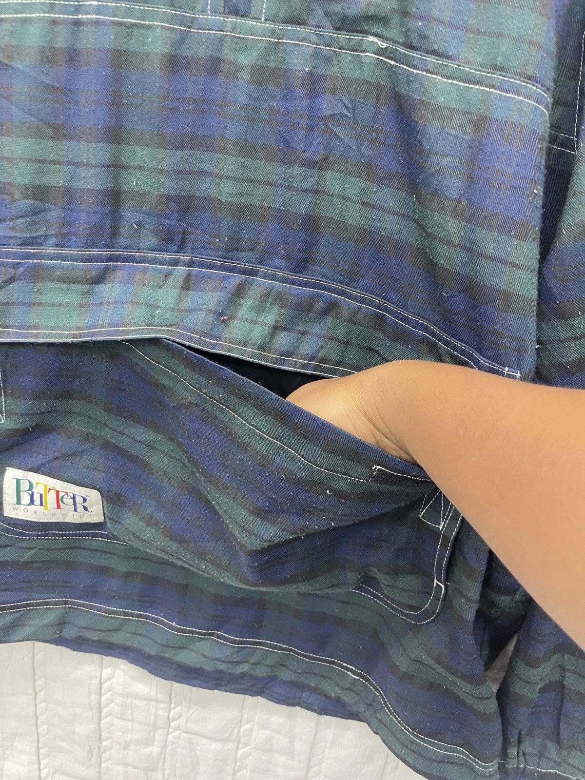 Butter Goods × Japanese Brand × Vintage BUTTER ANORAK TARTANS Size US L / EU 52-54 / 3 - 5 Thumbnail