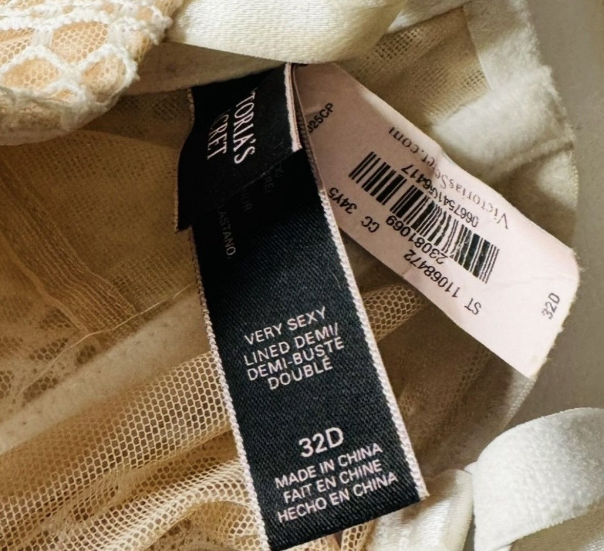 Victoria's Secret Victoria’s Secret Very Sexy Crochet Longline Underwire Bra Size ONE SIZE - 11 Thumbnail
