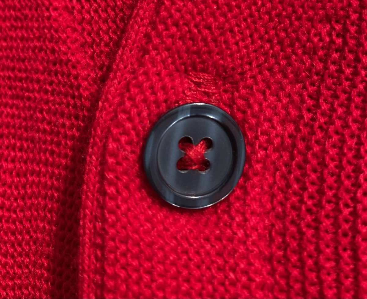 Izod 80’s Izod Embroidered Logo Red Cardigan Sweater Men’s XL Size US XL / EU 56 / 4 - 5 Thumbnail