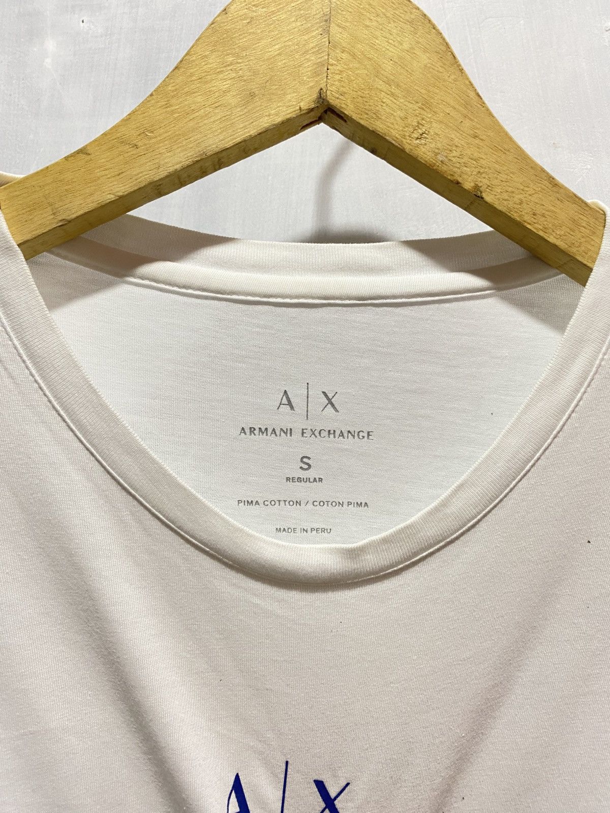 Armani Exchange 2000s armani exhange amare to love pima cotton tshirt Size US M / EU 48-50 / 2 - 3 Thumbnail