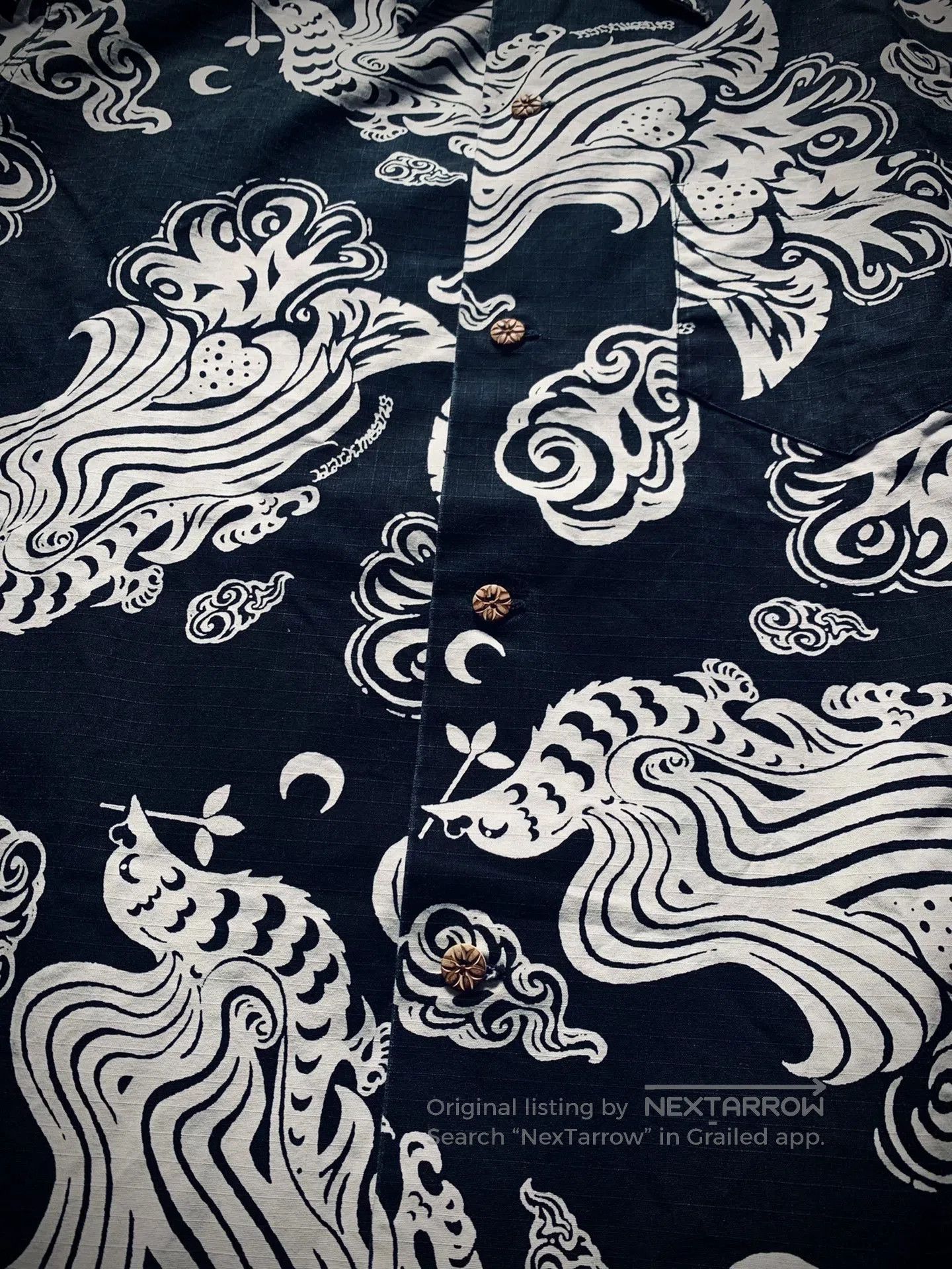 Visvim Blackmeans 2018 Limited Aloha Shirt. Size US M / EU 48-50 / 2 - 4 Thumbnail