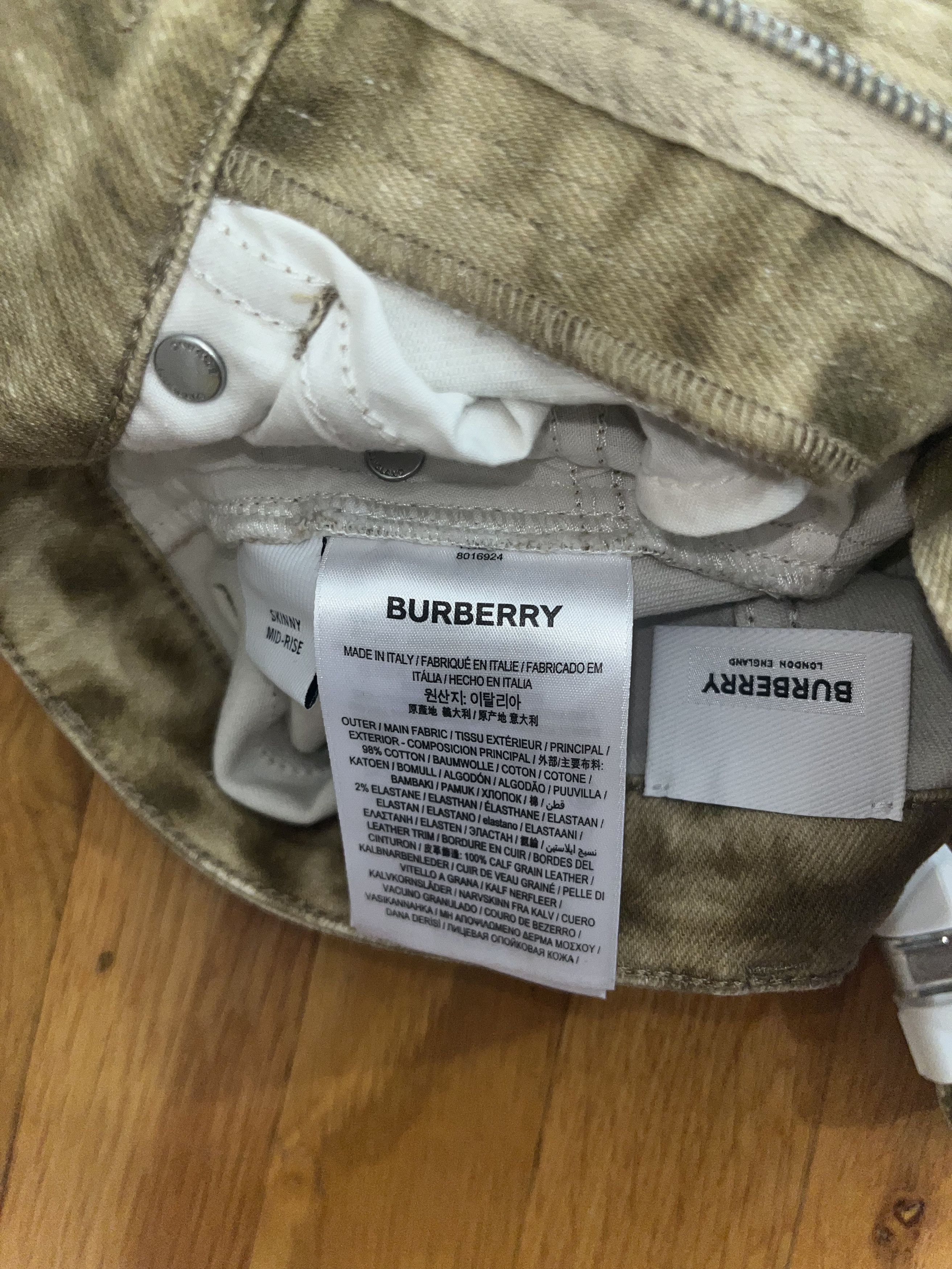 Burberry Burberry Leopard Print Womens Pants - Basically NEW Size 24" / US 00 / IT 34 - 8 Thumbnail
