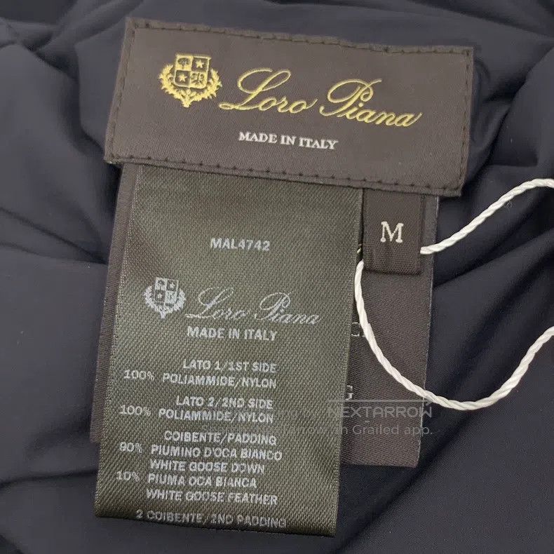 Loro Piana Loro Piana Color Block Embroidered Hooded Zip-Up Long Slee Size US M / EU 48-50 / 2 - 9 Thumbnail