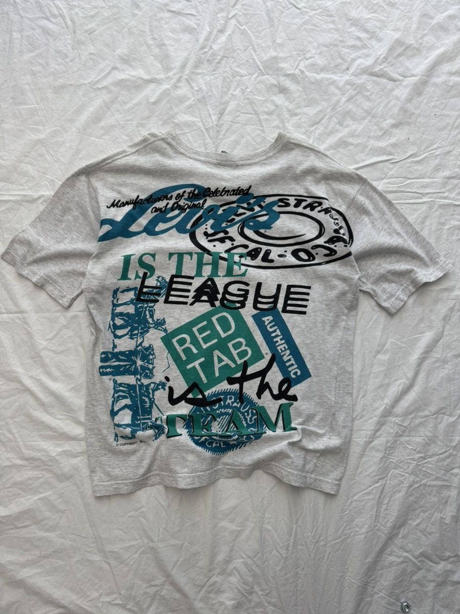 Levi's Vintage 90s Single Stitch Levi’s 501 Oversized Tee Size US L / EU 52-54 / 3 - 5 Thumbnail
