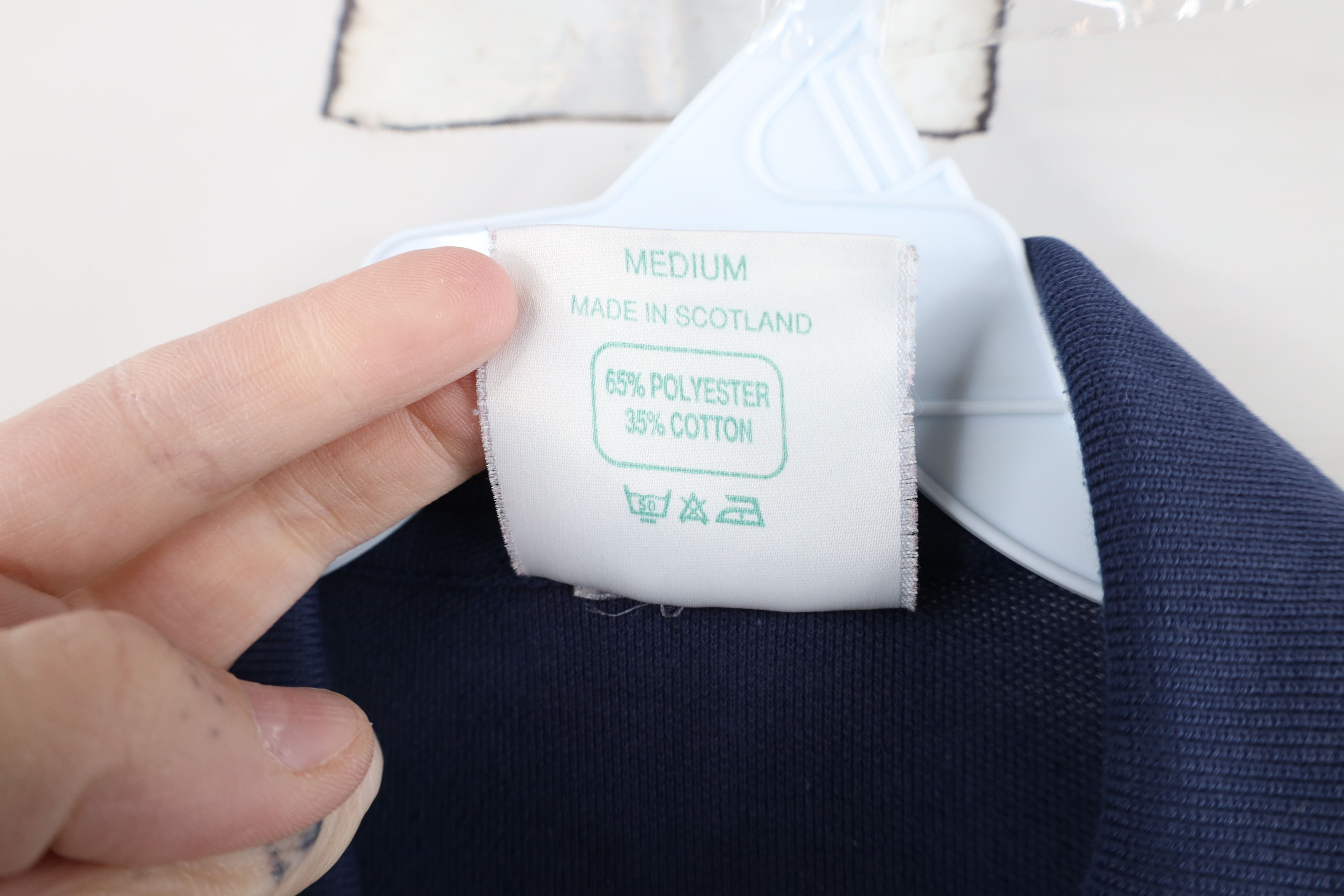 Vintage Vintage 90s Jaguar Car Sun Faded Golf Polo Shirt Blue Size US M / EU 48-50 / 2 - 9 Thumbnail