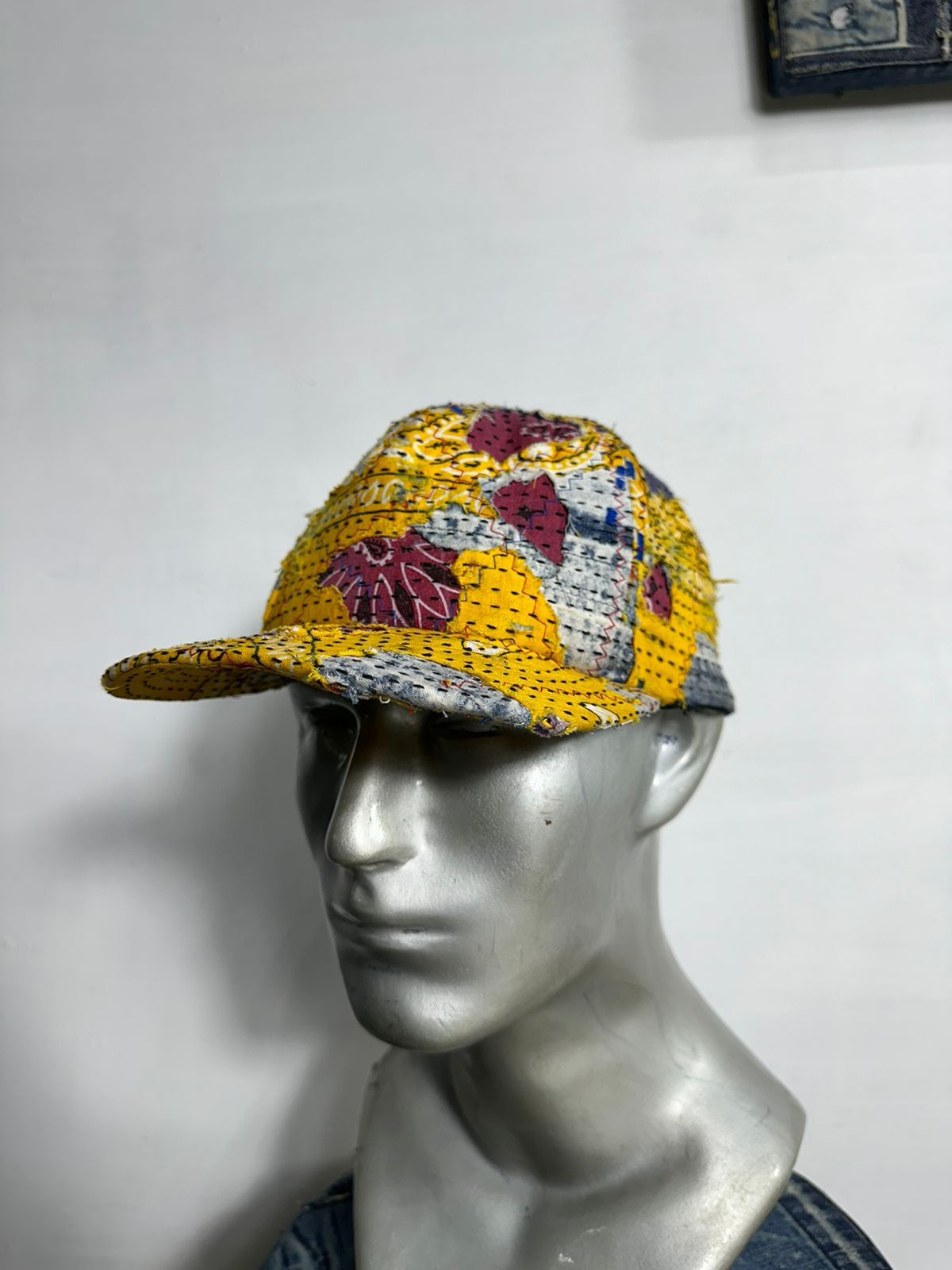 Other 🔥Custom Made Distressed Paisley Patchwork hats Size ONE SIZE - 8 Thumbnail