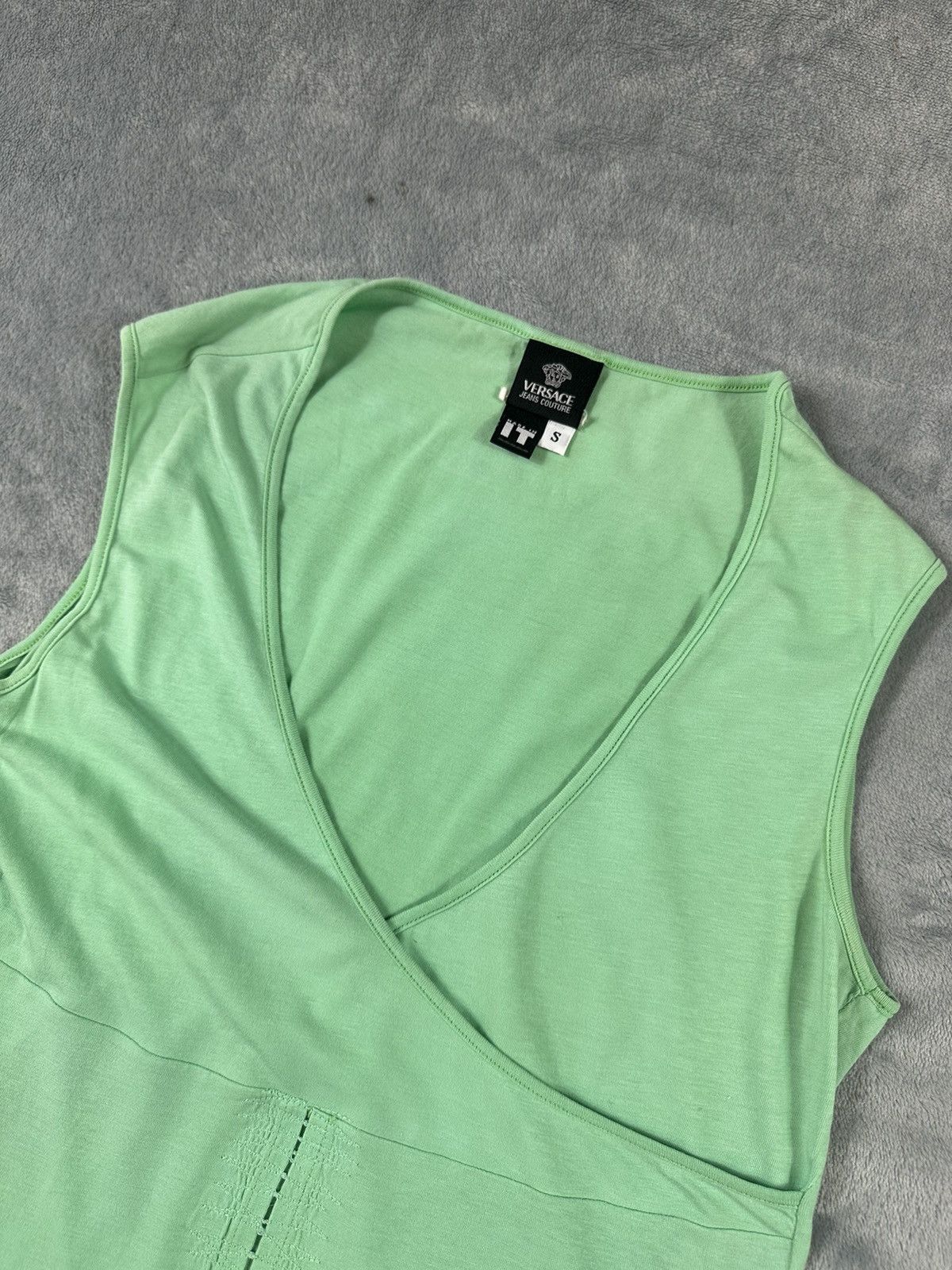 Versace × Vintage Versace Top vintage Size S / US 4 / IT 40 - 2 Thumbnail