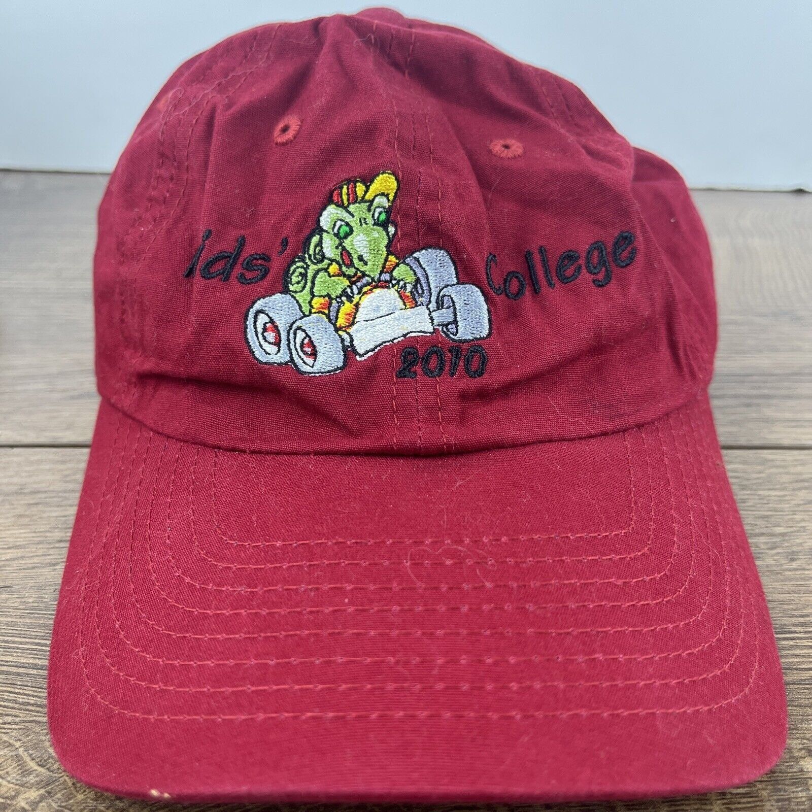 Other Kids College Hat Red Hat Adjustable Adult Size Hat Red Cap Size ONE SIZE - 1 Thumbnail