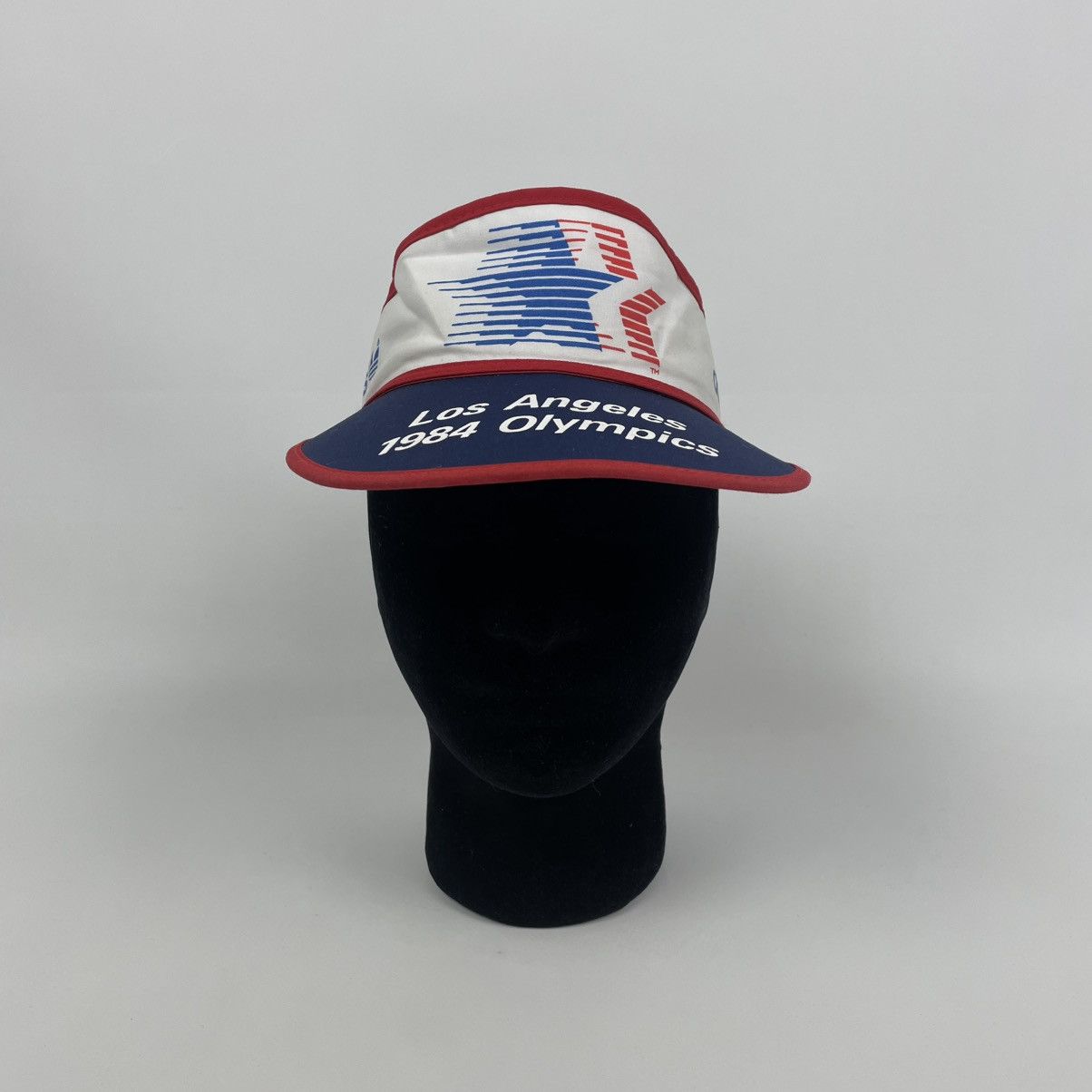 Vintage 1984 Adidas Los Angeles Olympics Visor Cap Size ONE SIZE - 8 Thumbnail