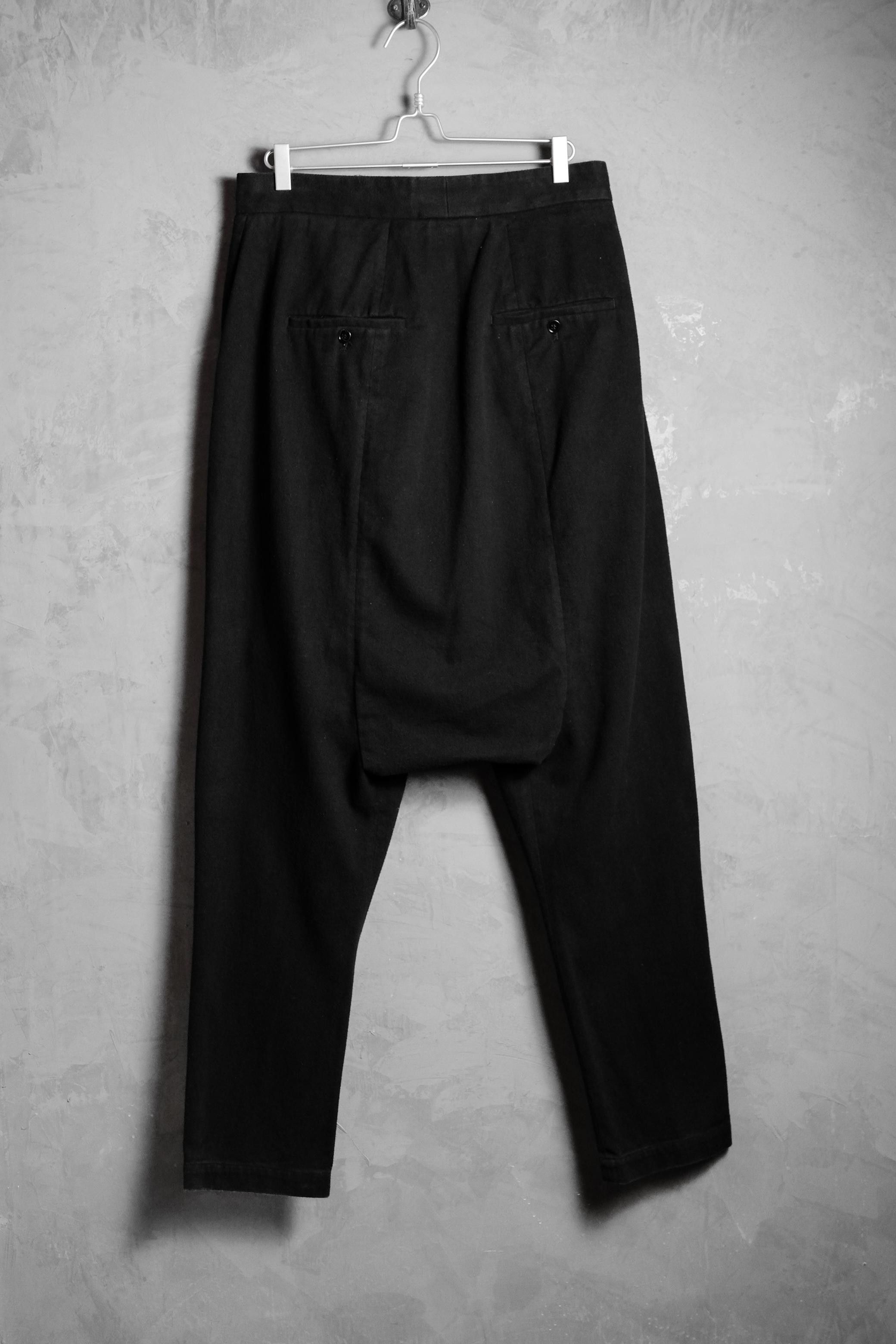 Rick Owens Rick Owens Pleated Layered Low Crotch Pants Size US 33 - 5 Thumbnail