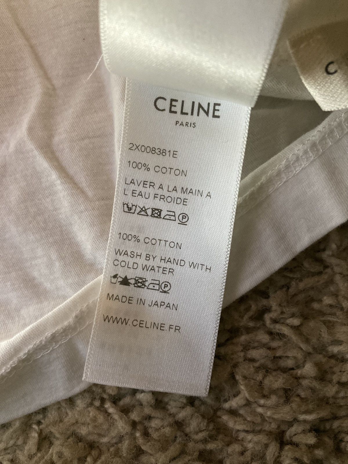 Celine × Hedi Slimane SS19 Celine Christian Marclay Kaboom Klak Artist Hedi 2019 Size US XS / EU 42 / 0 - 9 Thumbnail