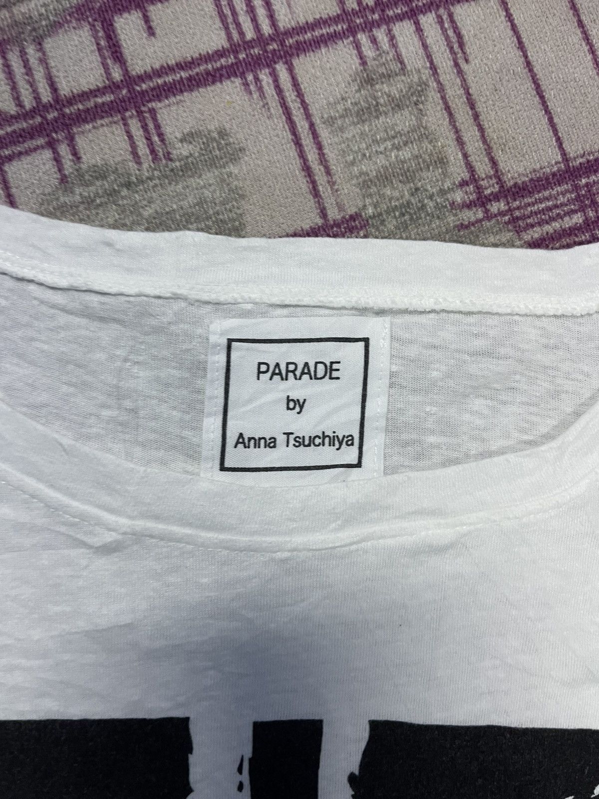 Japanese Brand VINTAGE PARADE BY ANNA TSUCHIYA ROCK STAR FLAG VERY RARE Size L / US 10 / IT 46 - 5 Thumbnail