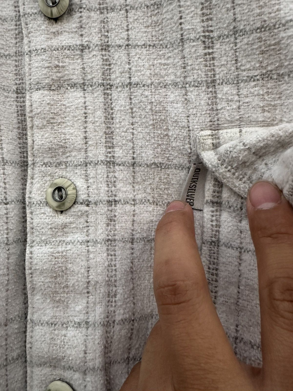 Quiksilver Vintage Quiksilver Heavyweight Flannel Size US XL / EU 56 / 4 - 2 Thumbnail