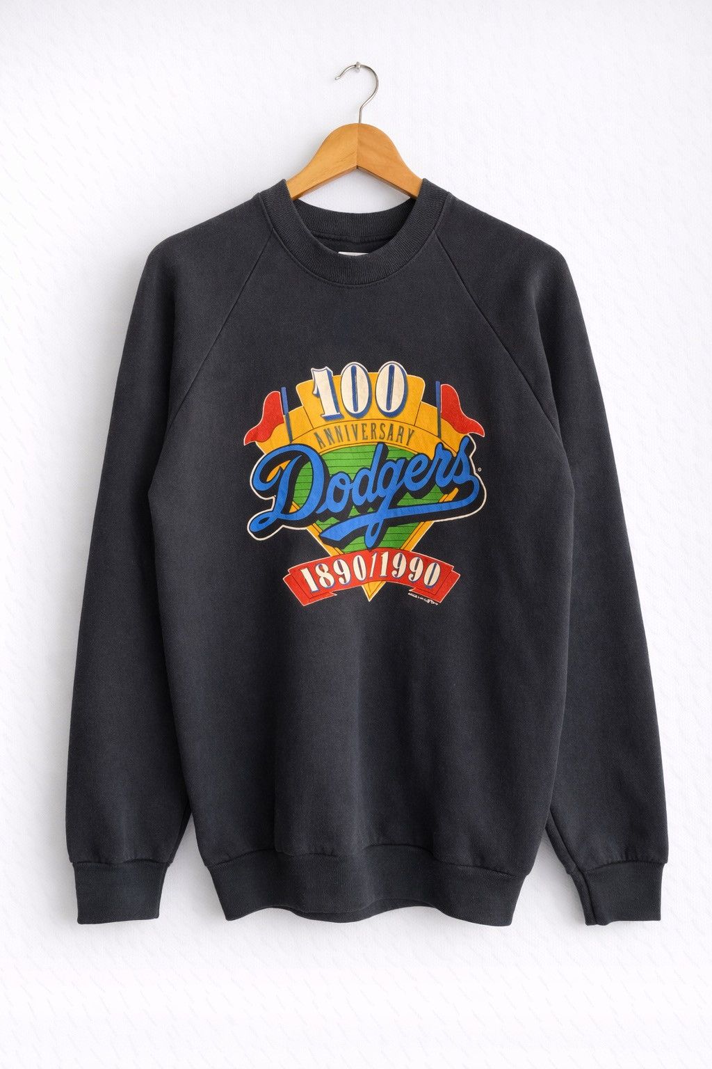 Vintage 1990 LA Dodgers 100th Anniversary Sweatshirt FOTL