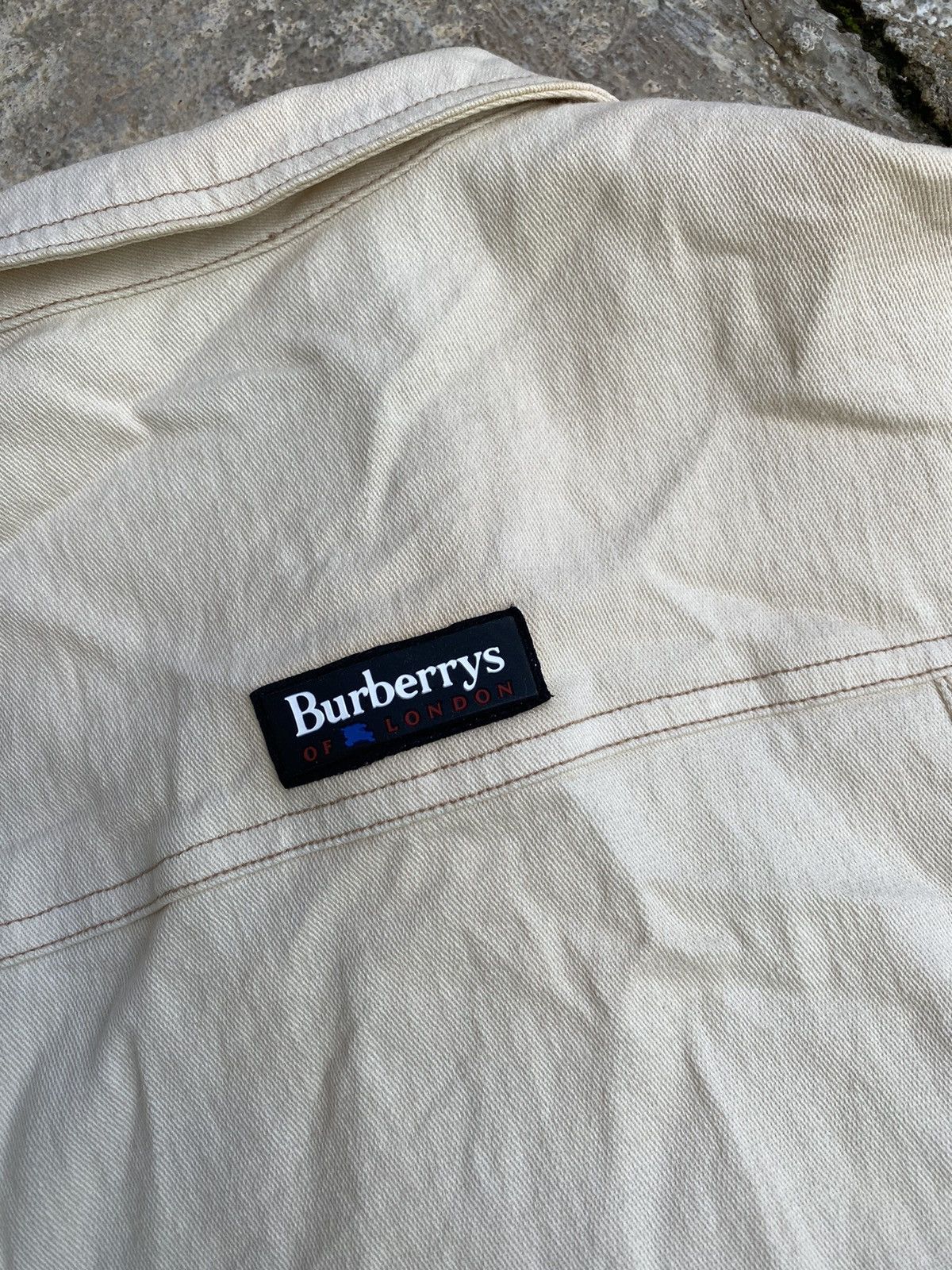 Burberry 🔥 Rare 🔥 Vintage Burberrys Button Jacket Size M / US 6-8 / IT 42-44 - 12 Thumbnail