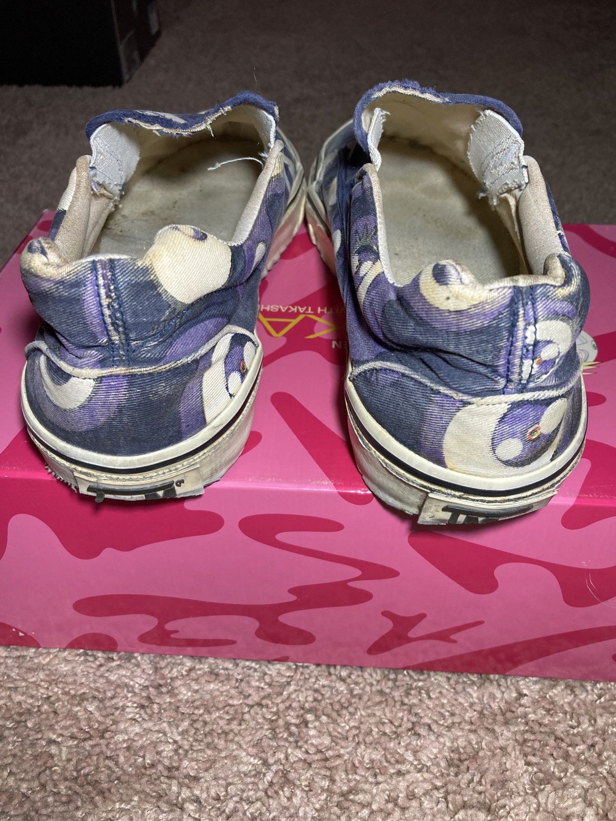 Issey Miyake SS2000 Issey Miyake Takashi Murakami Eye Slip On Vans Art 43 Size US 10 / EU 43 - 10 Thumbnail