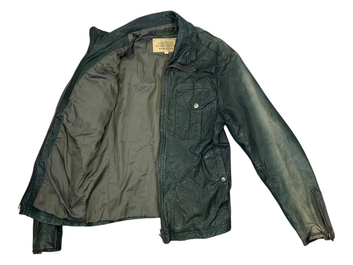 Avirex VINTAGE AVIREX FLIGHT LEATHER BOMBER JACKET USAF Size US M / EU 48-50 / 2 - 9 Thumbnail