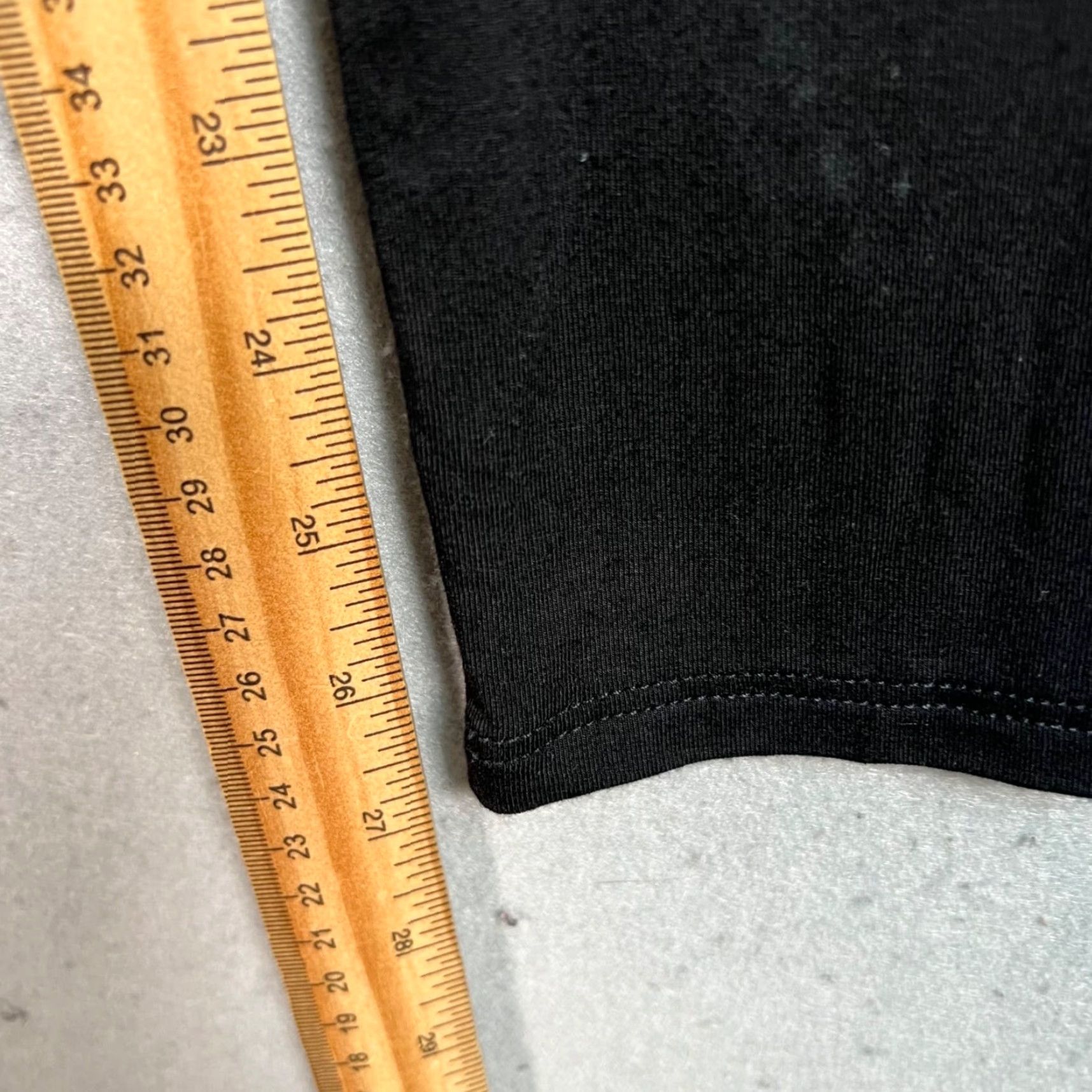 Topshop Topshop Leggings Womens Size 4 Black Viscose Elastane Stretch Ankle High Rise 27in Inseam Regular Pattern Solid Size 27" / US 4 / IT 40 - 7 Thumbnail