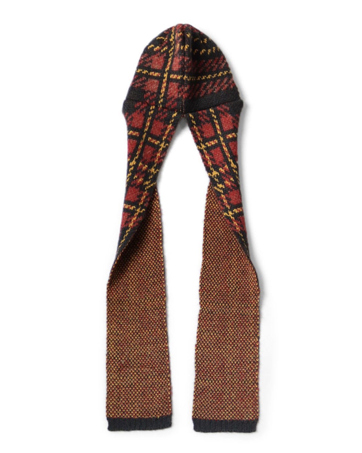 Kapital Kapital 5G Wool Tartan Check Gale CAP Muffler Scarf Size ONE SIZE - 3 Thumbnail