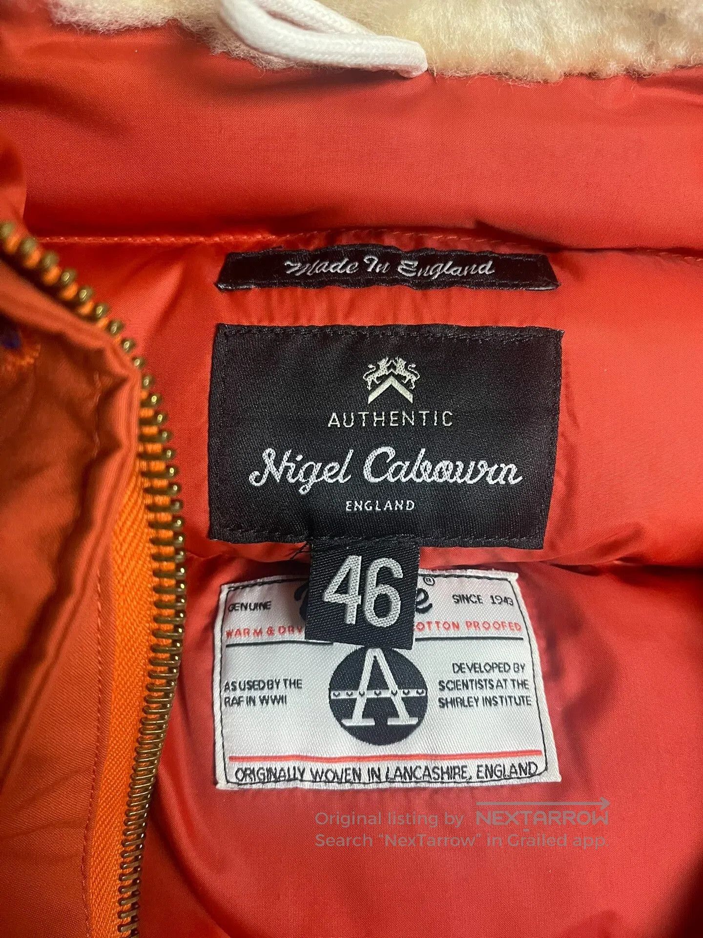 Nigel Cabourn Nigel Cabourn Everest Parka Jacket. Size US M / EU 48-50 / 2 - 6 Thumbnail